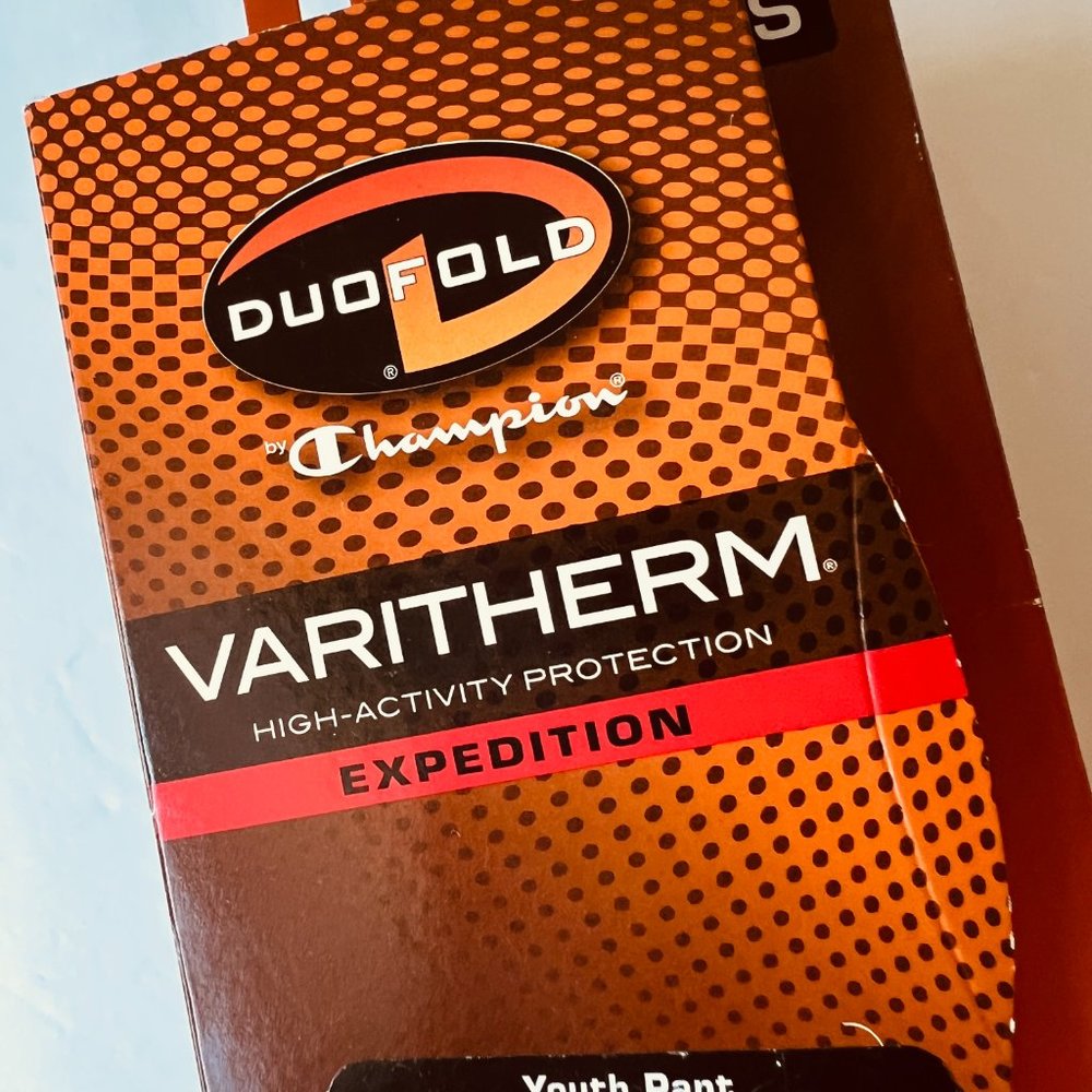 CHAMPION DUOFOLD Youth Varitherm Pant Size Small NIB